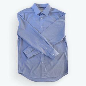 Jos. A. Bank Blue and White Dress Shirt Classic Fit